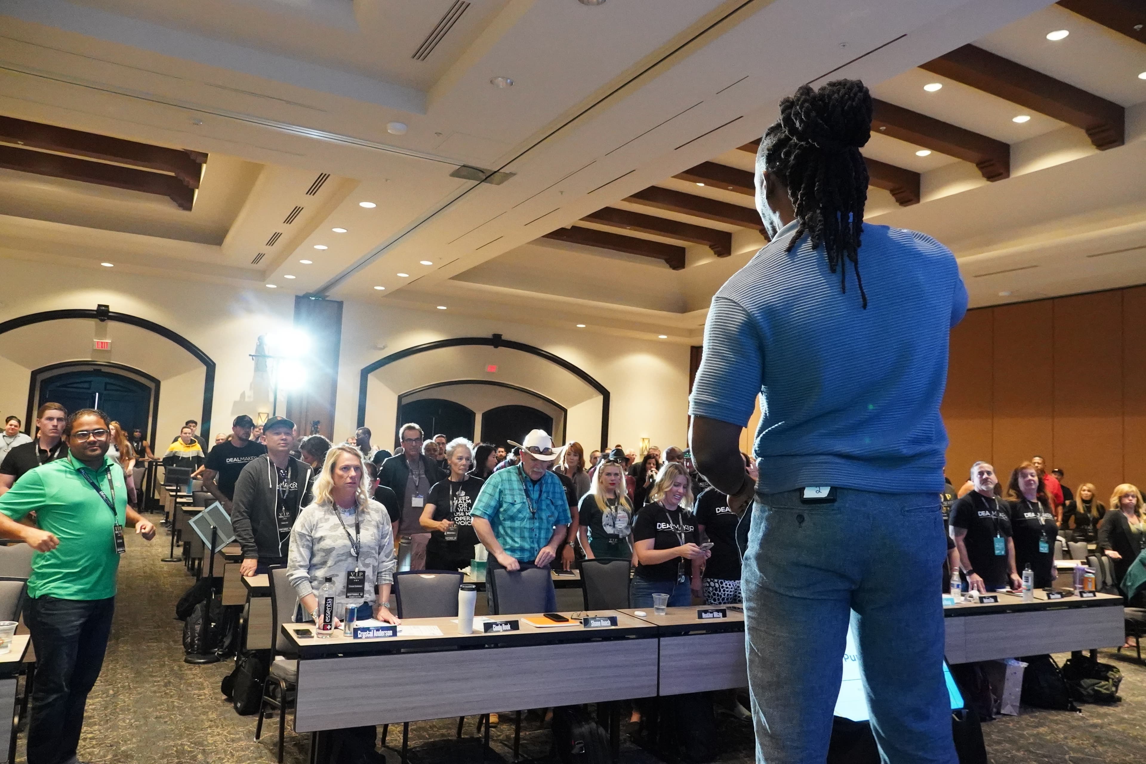 Keston speaking